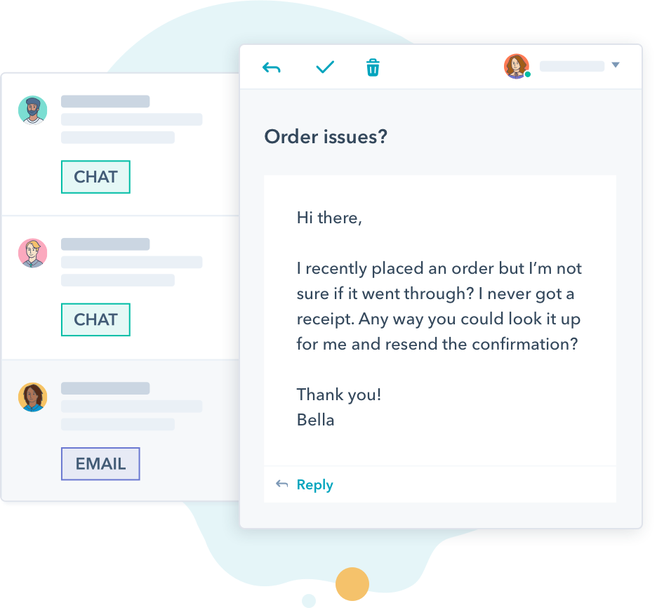 HubSpot Service Hub - probléma és nyomkövető eszköz
