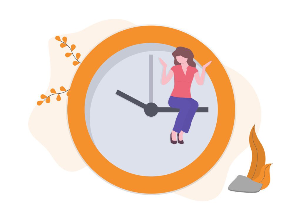 Time management illustration