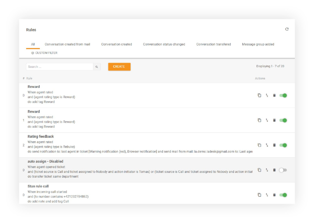 Szabályok-funkció-LiveAgent
