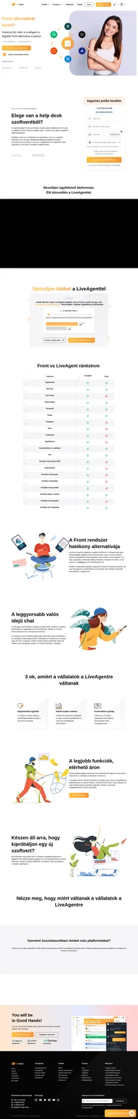 A LiveAgent egy olyan help desk megoldást kínáló rendszer, amellyel fejlesztheti ügyfélszolgálatát. E-mail, élő chat, közösségi média (Facebook, Instagram és még sok más).