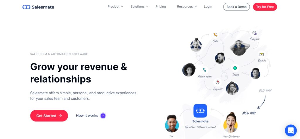 salesmate-kezdőlap Salesmate kezdőlap