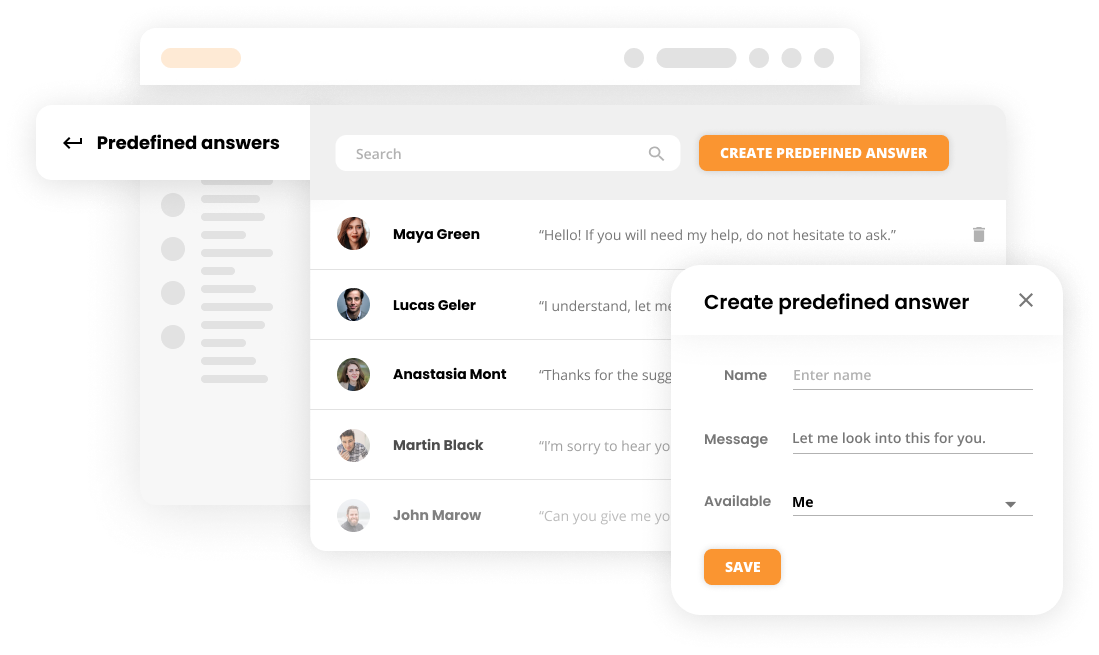 Előre meghatározott válaszok az Ügyfél-elégedettségi szoftverben – LiveAgent