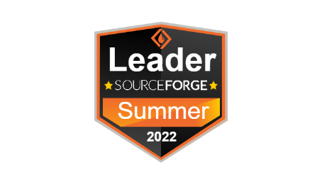 SourceForge badge summer 2022 leader