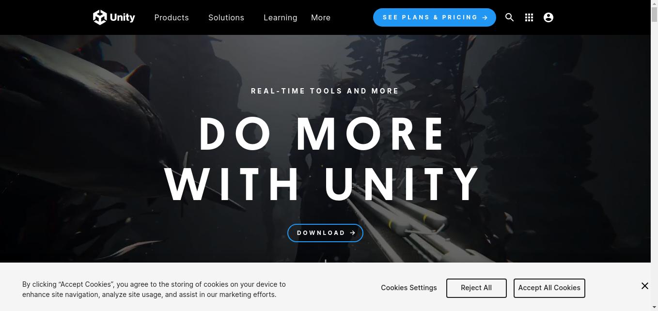 Create and grow real-time 3D games, apps, and experiences for entertainment, film, automotive, architecture, and more. Get started with Unity today.
