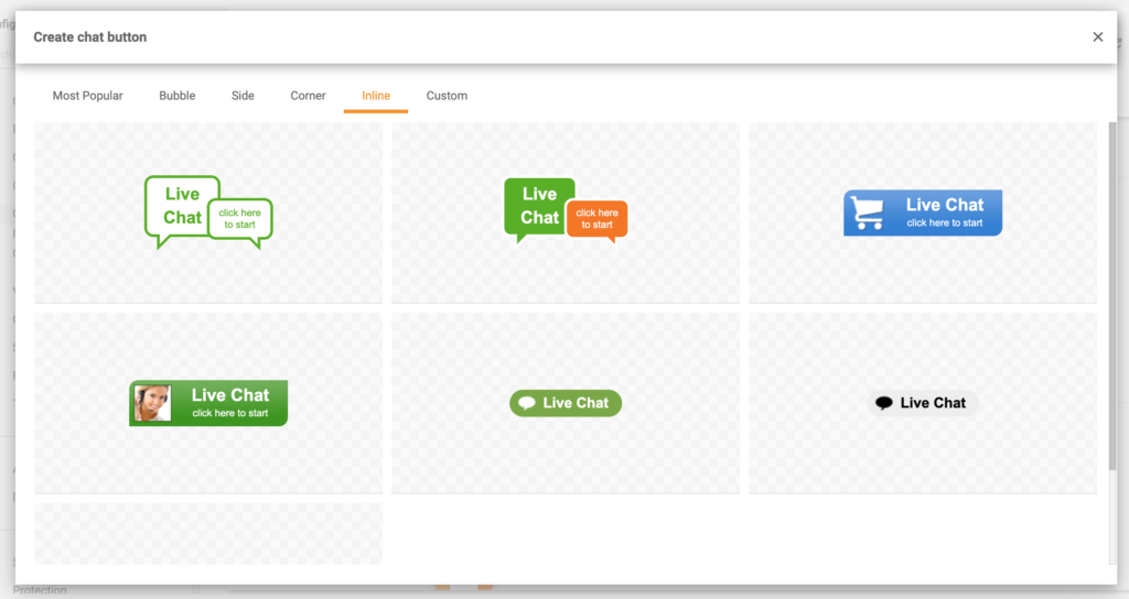 Chat-widget-galéria-Inline-LiveAgent