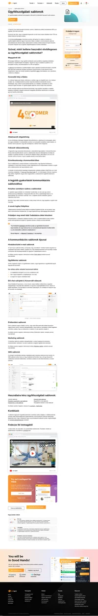 Az ügyfélszolgálati sablonok sok vállalkozás számára kiválóak. Mindazonáltal figyelembe kell venni az ügyfél személyes megközelítését.
