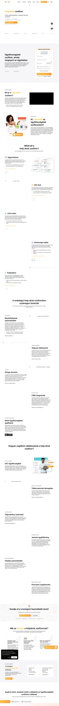 Fedezze fel a piacon elérhető legjobb help desk szoftverek válogatását. Válassza ki az ideális help desk szoftvert webhelyéhez, és emelje a magaslatba ügyfélszolgálatát.