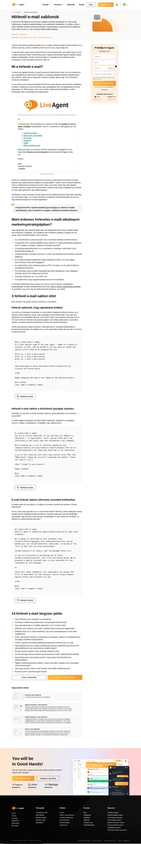 A hírlevél e-mail sablonjai minden sikeres értékesítési és marketing stratégia szerves részét képezik. Nézze meg 3 hasznos sablonunkat a legjobb eredmények elérése érdekében!