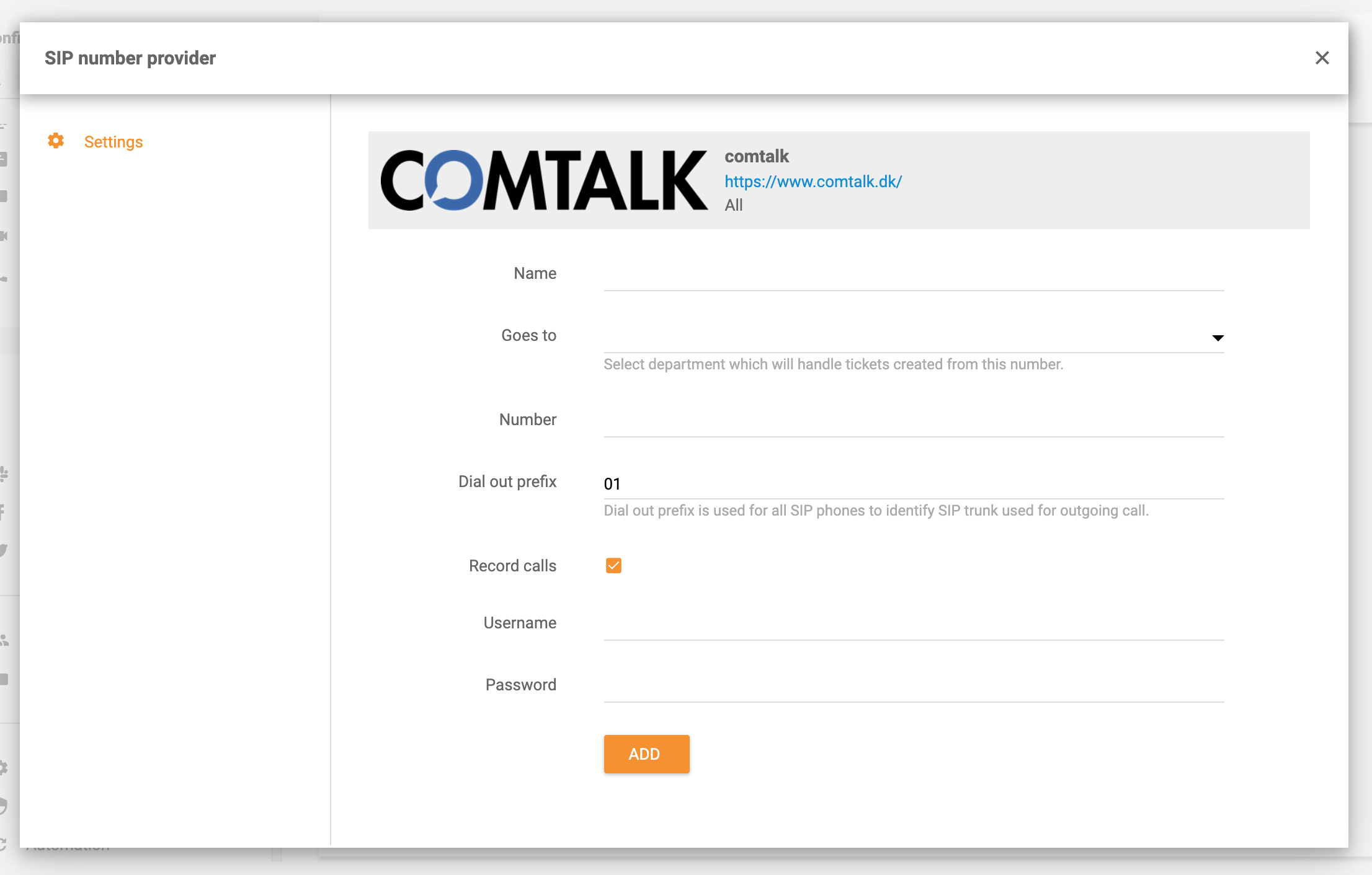 ComTalk-integration-LiveAgent