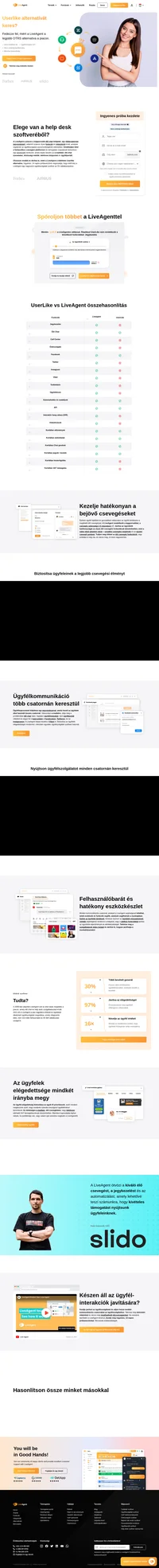 Váltson nagyszerű élő chat szoftverre egy többcsatornás jegyrendszerrel. Javítsa az ügyfélszolgálatát az e-mail, a közösségi média és még sok más segítségével.