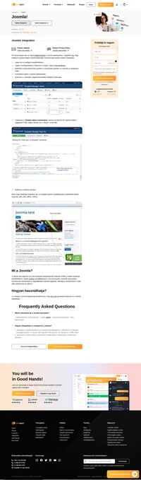 Használja a Joomla integrációt a LiveAgent szolgáltatásokhoz, és helyezzen élő chat gombokat a webhelyeire. Az élő csevegés lehetővé teszi, hogy gyors támogatást nyújtson ügyfeleinek bármikor.