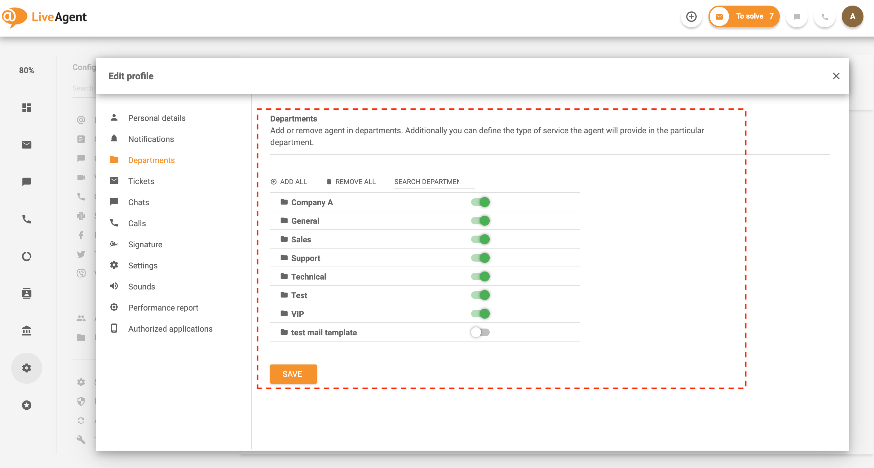 Ügynökök-részlegekre-való-hozzárendelése-LiveAgents