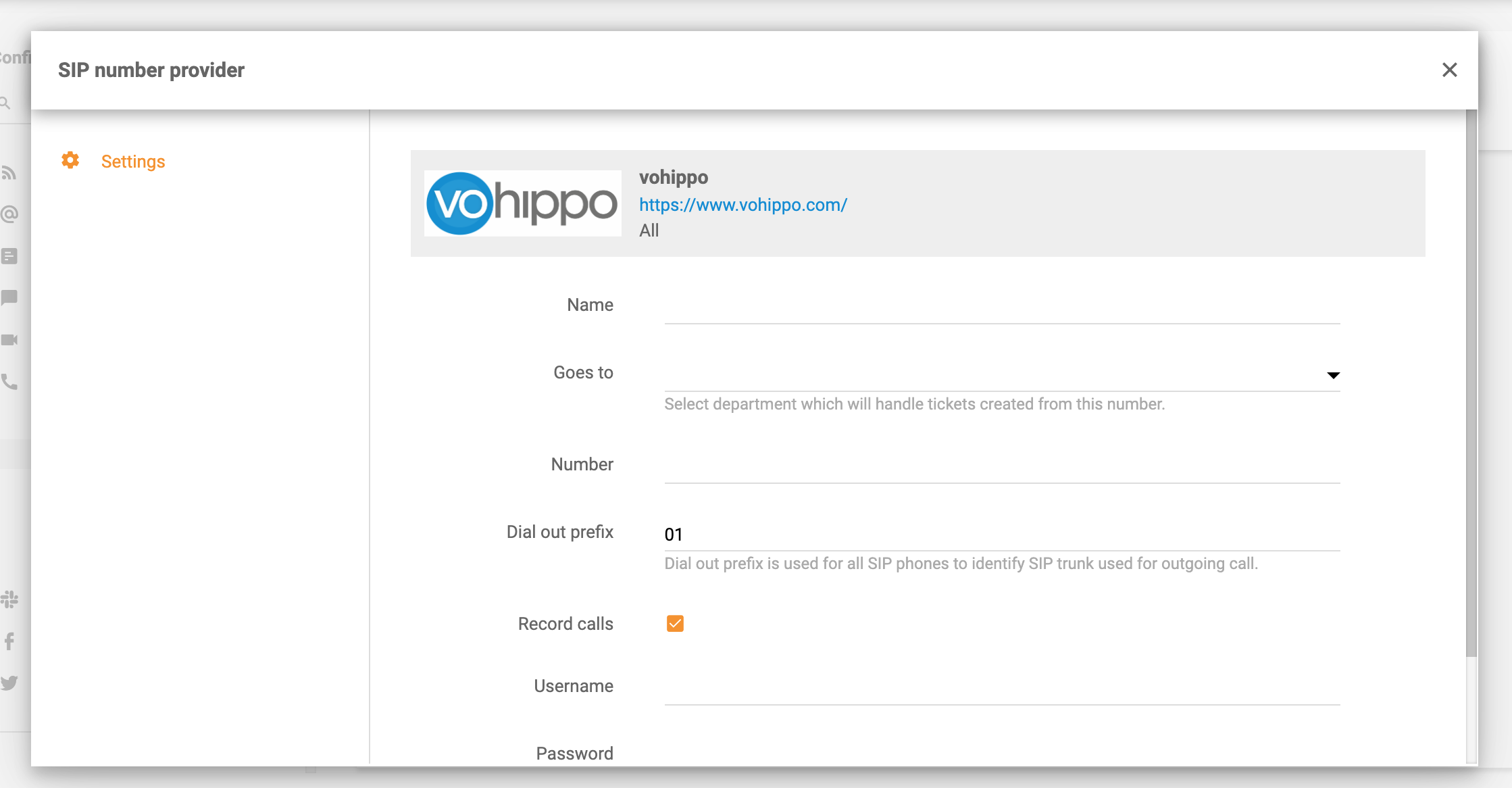 Vohippo-integration-LiveAgent