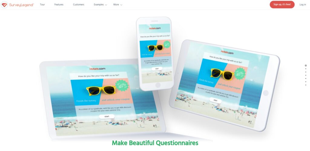 Survey Legend Kezdőlap