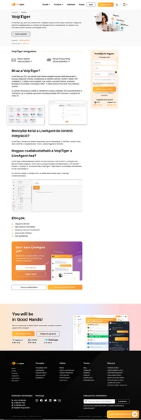 A VoipTiger egy VoIP-operátor az irodában, a call centetben, otthon stb. Tudjon meg többet a LiveAgent és a VoipTiger integrációjáról és annak előnyeiről.