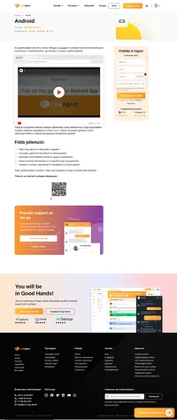 Nyújtson támogatást, legyen naprakész a jegyeivel, és tegyen többet az Android számára készült LiveAgent alkalmazással. Megteheti akkor is, ha távol van az ügyfélszolgálattól.