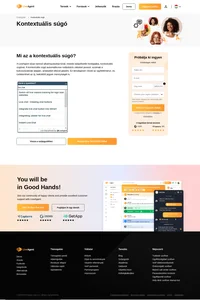 A kontextuális súgó a gyakran feltett kérdések tudásbázisa. Ezzel a „szótárral” bizonyos esetekben nem szükséges az ügyfélszolgálatot keresni.