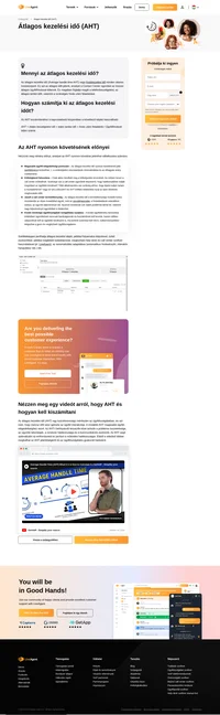 Az Átlagos Kezelési Idő eszközzel képes nyomon követni azt, hogy mennyi időt töltenek egyes ügynökök a jegyekkel. Attól kezdve, hogy megnyitják a jegyet odáig, amíg lezárják a jegyet.