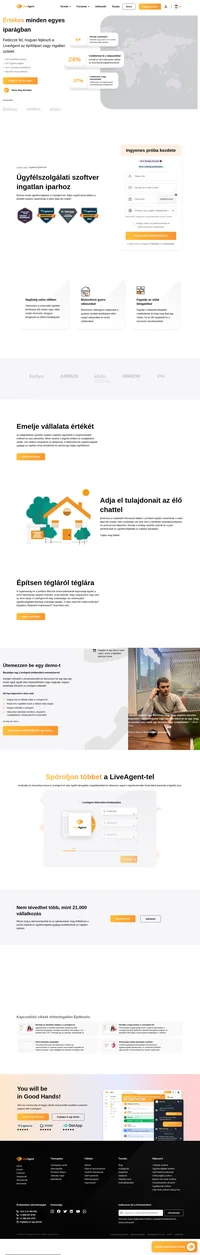 A kiemelkedő építkezések és szerkezetek mellett építhet egy lojális ügyfélbázist. Tanulja meg hogyan használja a LiveAgent erejét.